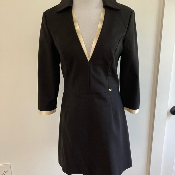 Elizabetta Franchi dress, size44, black and ivory. - Picture 6 of 9